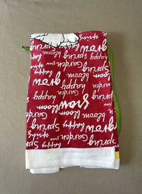 Kitchen Oven Mitts PurpleEssences Lemon Print Kitchen Set - 5 Piece Oven Mitts, Pot Holders & Towels For Summer Kitchen Decor Seasonal Kitchen Linens