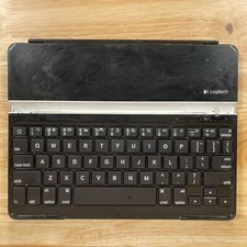Logitech Y-R0032 Wireless Bluetooth QWERTY Ultrathin Keyboard Cover For iPad