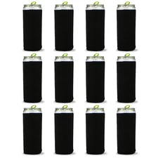 Blank Poly Foam 12oz Collapsible Neoprene Michelob Ultra Slim Can Cooler Sleeves