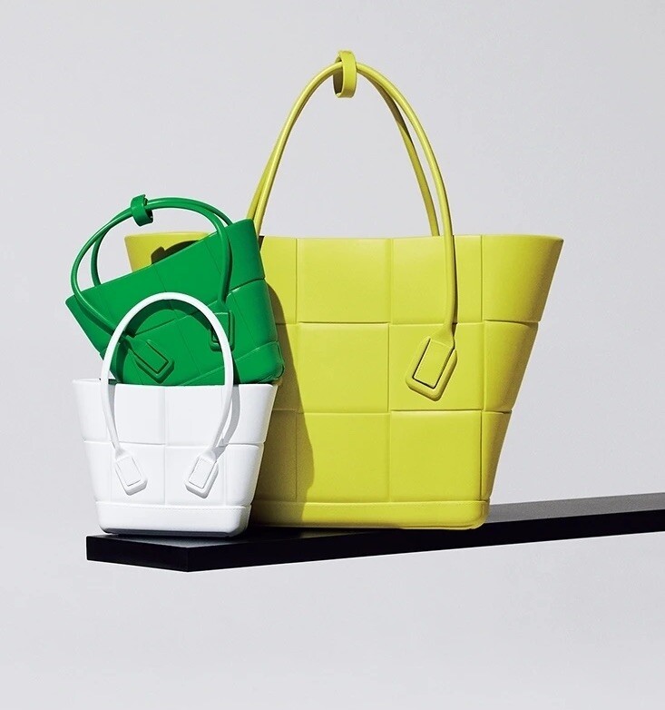 ■BOTTEGA VENETA■ Arco Tote Bag Kiwi 691194V14I03516 691194 Bottega Veneta Green Kiwi Large Arco Tote | eBay