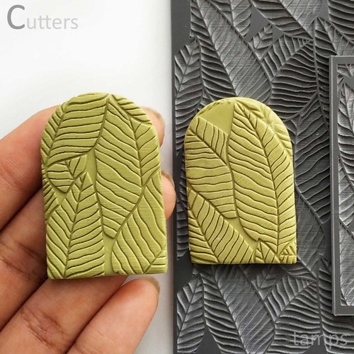 woodland-texture-mat-for-polymer-clay-flexible-texture-stamp-ebay