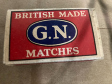 British Made G.N.Matches Match Box