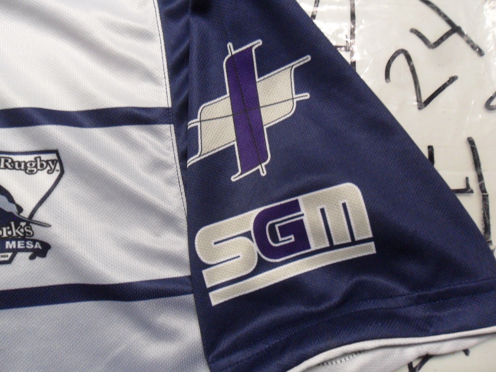 XL NWOT Back Bay Rugby Costa Mesa Sharks California Polo Shirt eBay