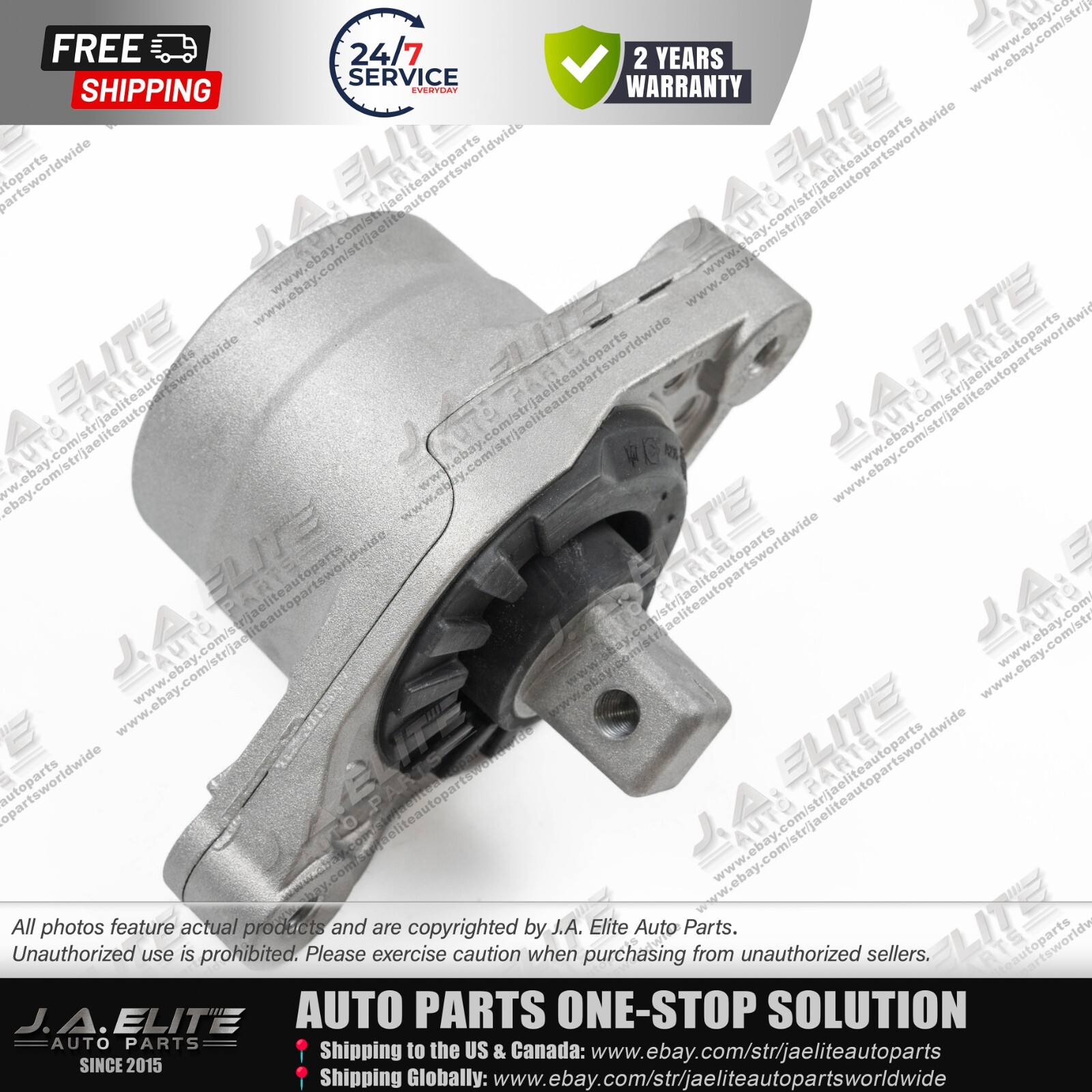 Right Engine Mount fits Maserati Ghibli Quattroporte（14-17）2WD 3.0 V6 670004871