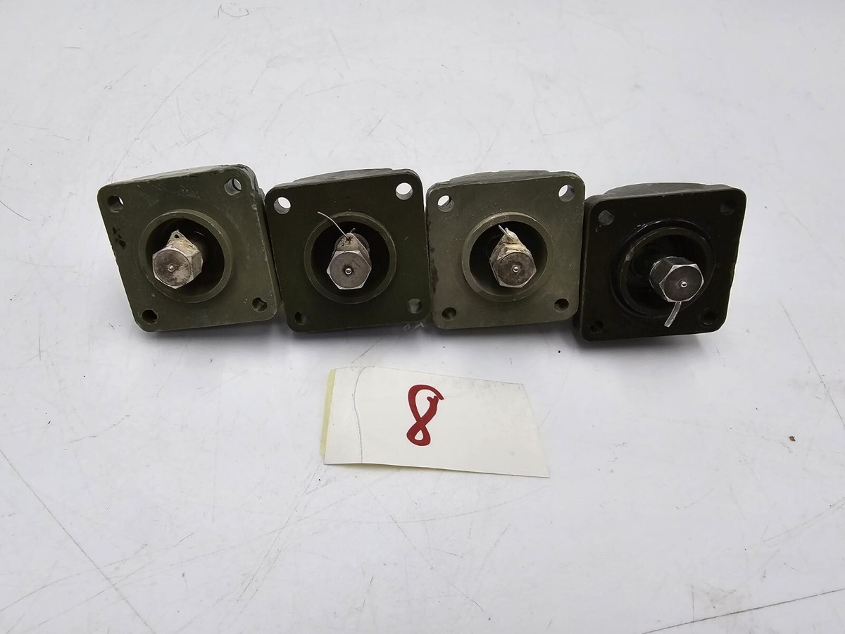 4 UNITS LOT PRC-77 PRC- 25 MILITARY RADIO WHIP ANTENNA CONNECTOR