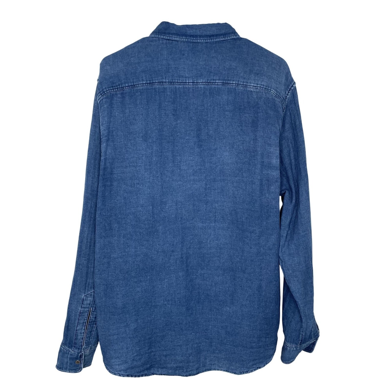 Faherty Mens' Reversible Button-Up Shirt, XL - image 4