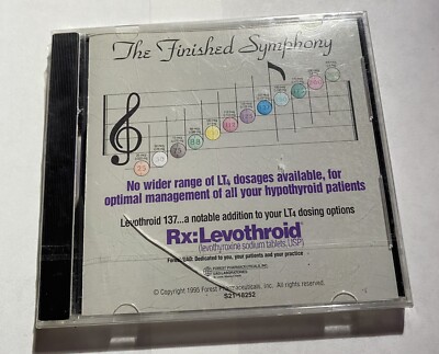 The Finished Symphony (1995 CD) Various Classical Artists Levothroid Promo