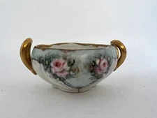 Antique Oscar & Edgar Gutherz O. & E.G. Royal Austria OEG Sugar Caddy Gold Rim