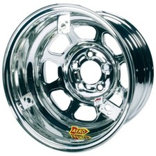 Aero Race Wheels 52-285020 Chrome 15 X 8 - 5 X 5 Pattern 2 Back Spacing Imca Aero Race Wheels 52-285020 Chrome 15 X 8 - 5 X 5 Pattern 2 Back Spacing Imca