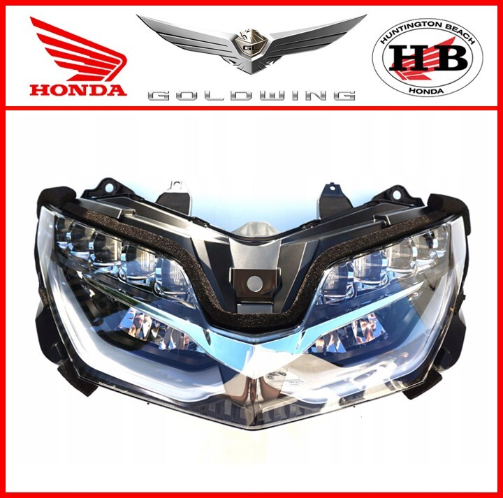 NEW OEM HONDA 2018-2022 GOLD WING GL1800 HEADLIGHT SET 33010-MKC