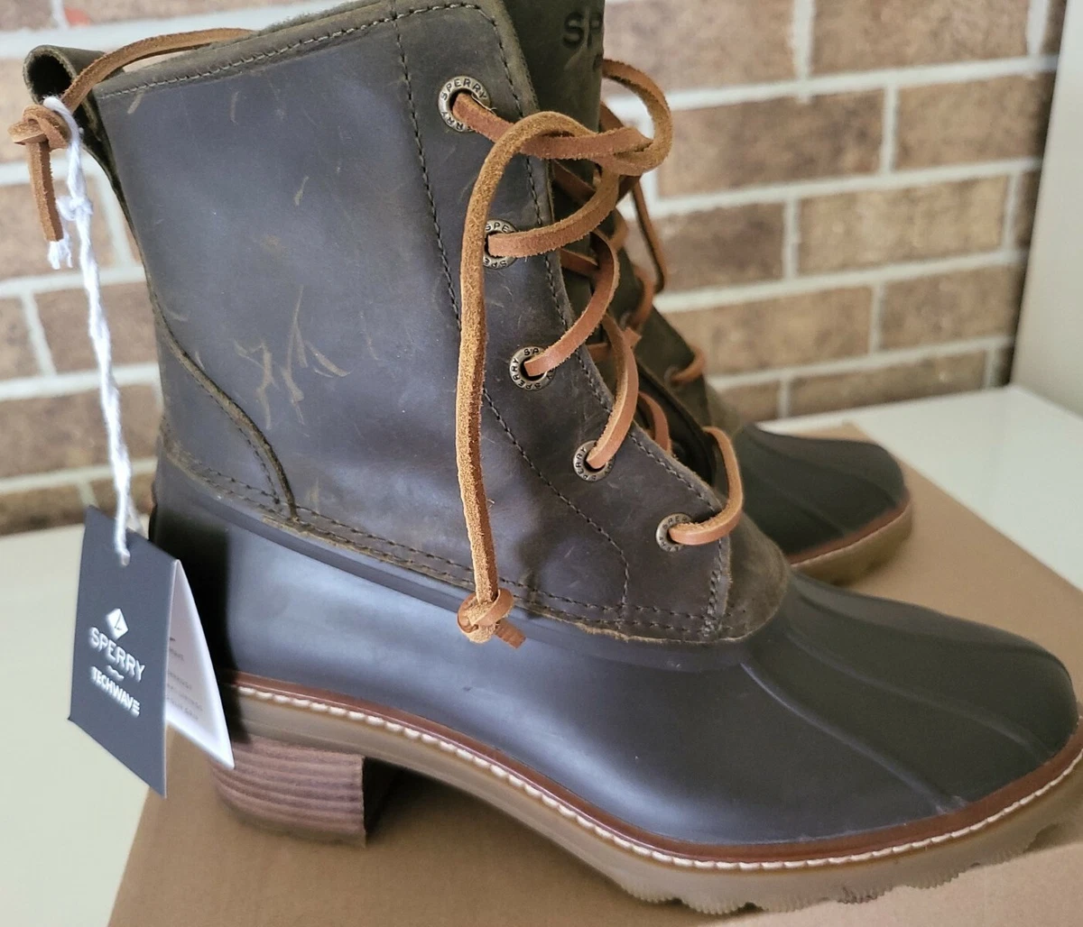 Heeled clearance duck boots