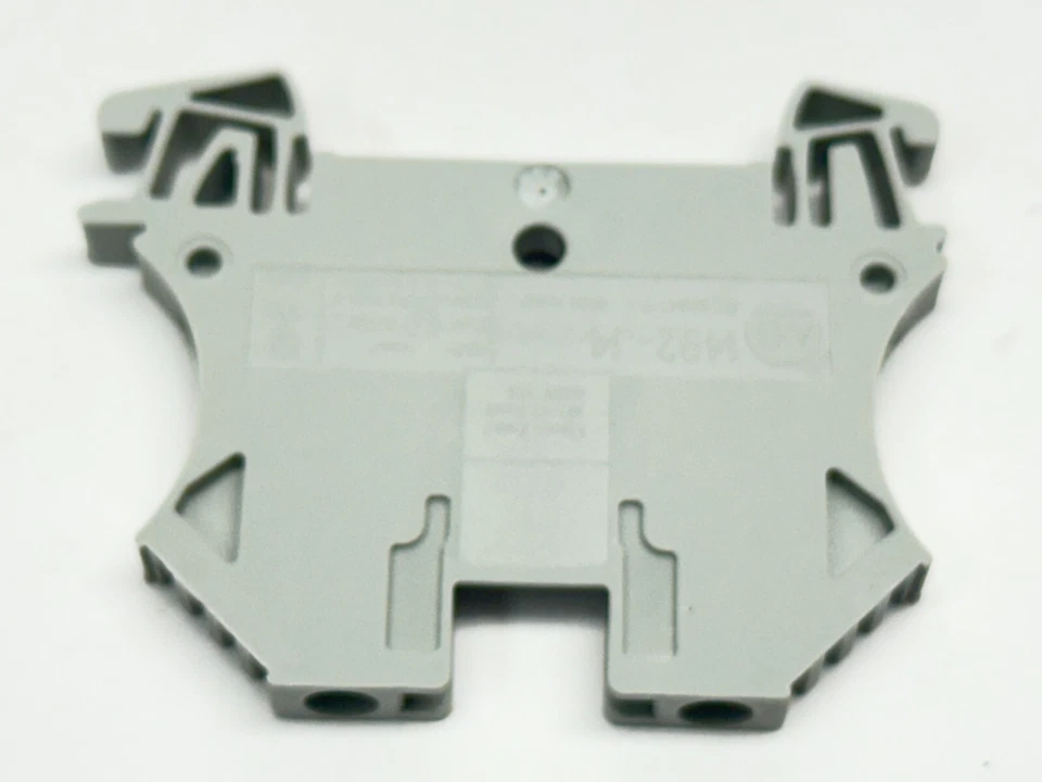 Allen Bradley 1492-J4 Terminal Block 35A 600V 4mm Feed Through Gray LOT OF 10 - Image 4 of 4