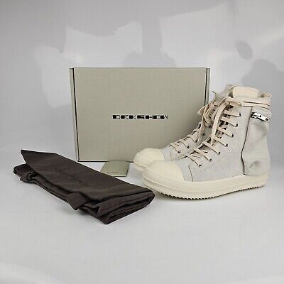 RICK OWENS DRKSHDW Ramones Cargo Melange/Milk High Top RICK OWENS DRKSHDW Ramones Cargo Melange/Milk High Top