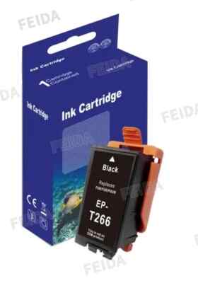 Tinten Patrone BLACK Alternativ zu EPSON T266 WorkForce WF-100 WF-100W