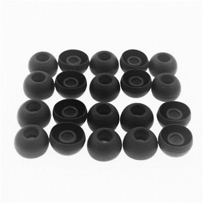 For Universal Earphones Large Replacement Silicone Earbud Tips Covers 20Pcs -SU