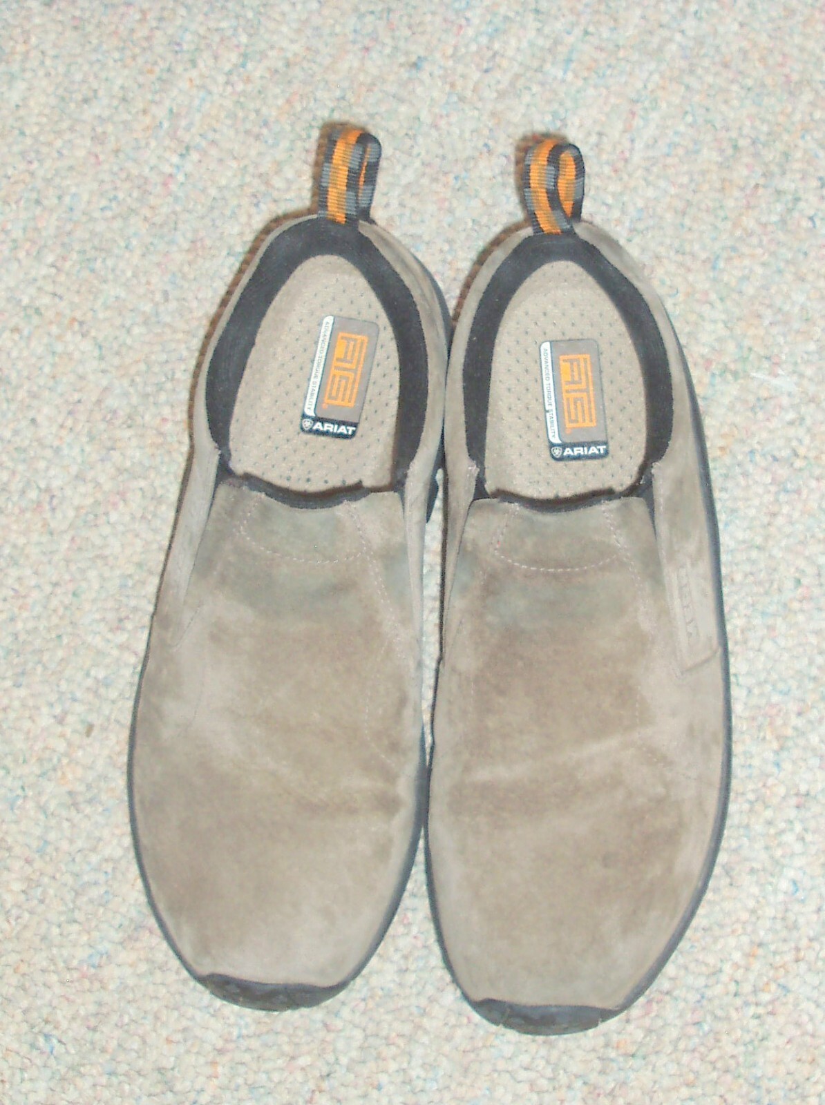 Men's MERRELL Jungle Moc Gunsmoke suede slip on shoes… Gem