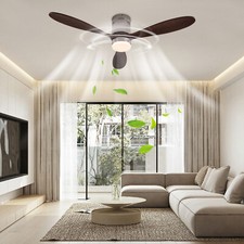 Ceiling Fan with Dimmable Light 6-speed Adjustable Ceiling Fan 52 Inch Smart
