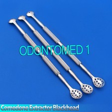 X3 Comedone Extractor Blackhead Type 8 Acne Pimple Spot Blemish Remover Facial