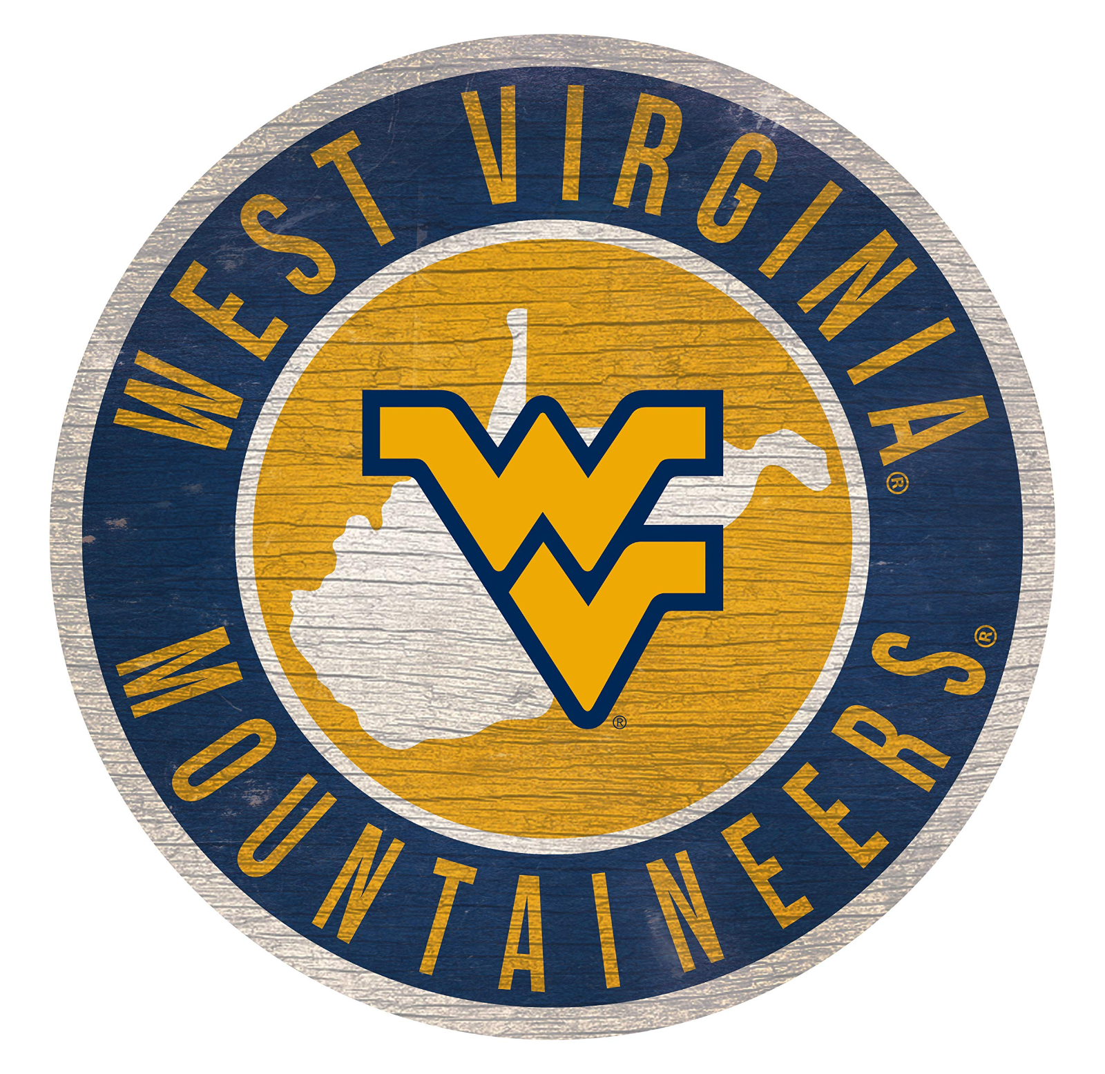West Virginia Mountaineers NCAA Weather Resistant Vinyl Die Cut Sticker Decal 06