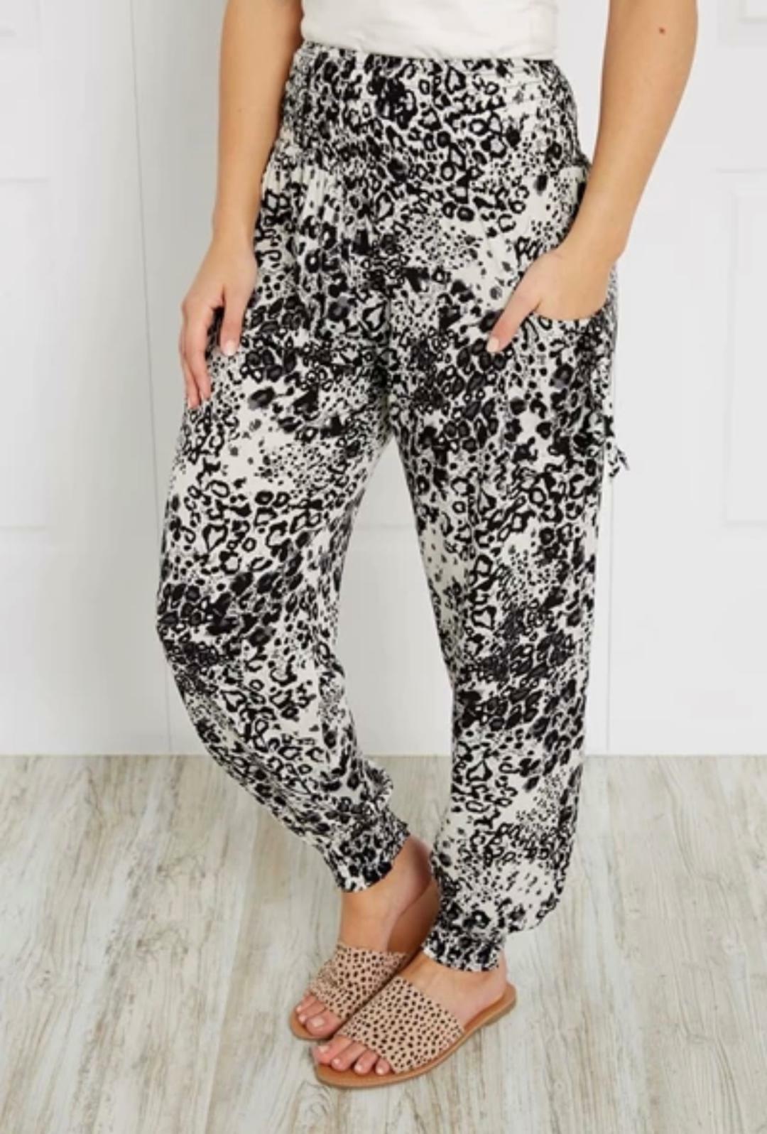 2019 Summer Women Casual Loose Pants Boho Printed Pants Capris Femme Bohemian La - Foto 13