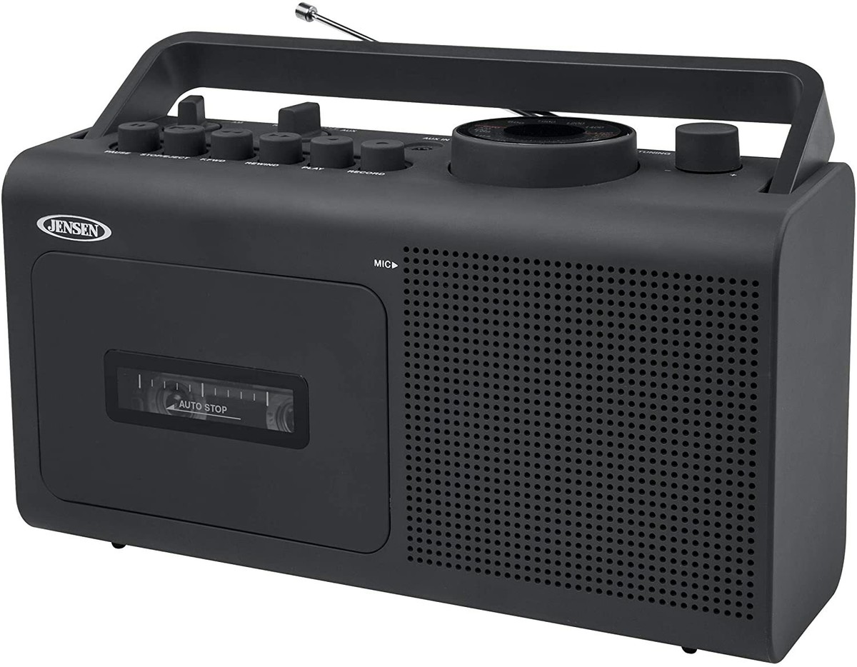 Pioneer Component FMラジオ受信機 カセット JENSEN MCR-250 Personal Cassette Player/Recorder with AM/FM Radio