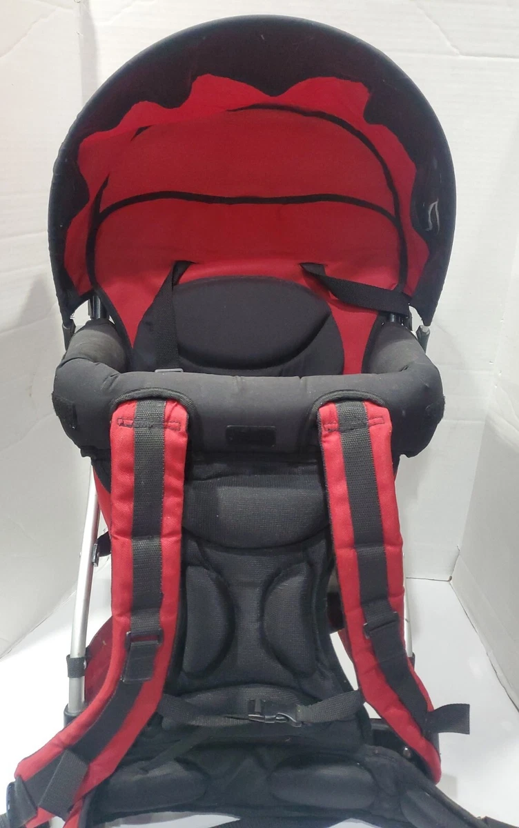 Chicco Smart Support Backpack Carrier Child Baby Toddler Chair Red