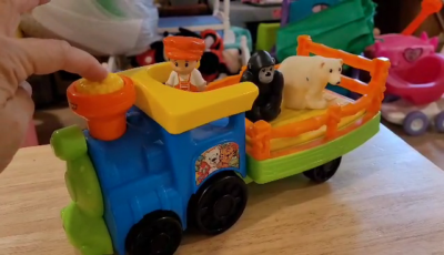 Fisher Price Little People Choo-Choo Zoo Train, Conductor, Gorilla