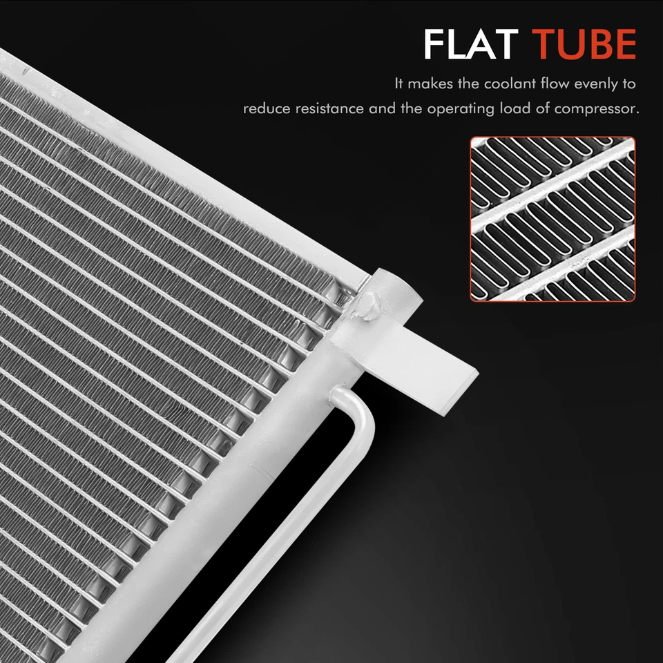 Condensador de CA con receptor secador y soporte para Chevrolet Captiva Sport Saturn Vue Foto 3 de 4