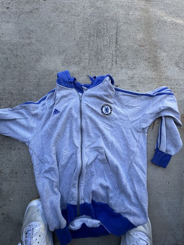 Adidas Chelsea FC XXL Full Zip Sweatshirt - 第 1/3 張圖片