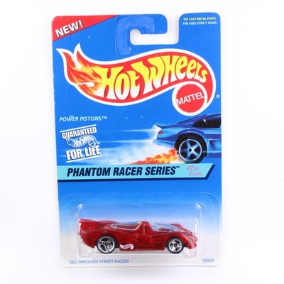 Hot Wheels 1997 - BLUE CARD COLLECTOR - POWER PISTONS - PHANTOM RACER
