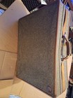 Vtg Hartmann Tweed & Leather 25” X 19" X 8" Won't UnLock Luggage Suitcase Good  — photo 10