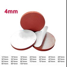 Selbstklebende Silikon Pads Moosgummi Scheiben Stuhlbeine Protector 4mm Dick