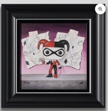 Nigel Humphries DC Harley Quinn Signed Framed and numbered Limited Edition Art