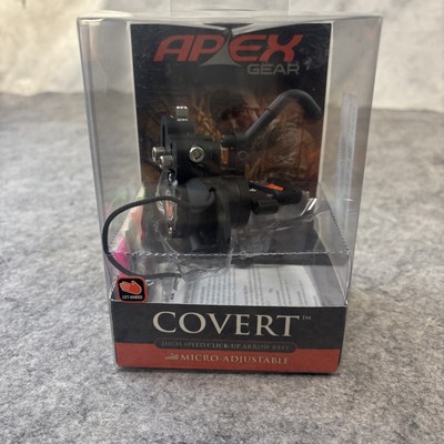APEX GEAR COVERT HIGH SPEED CLICK-UP BOW ARROW REST LEFT Hand