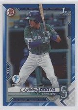 2021 Bowman Draft 1st Edition Blue Foil 102/150 Edwin Arroyo #BD-74 11s9