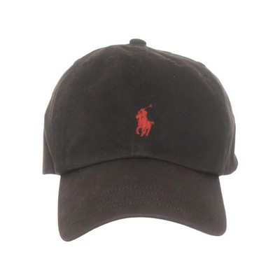 Polo Ralph Lauren, Baseball-Mütze, Größe: ONE SIZE, Baumwolle, Schwarz #Nc8