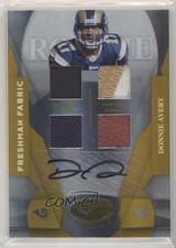 2008 Leaf Certified Materials Mirror Gold Signatures 24/25 Donnie Avery Auto 0aa