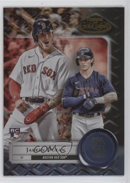 2022 Topps Gold Label Class 1 Black Jarren Duran #15 Rookie RC qf6