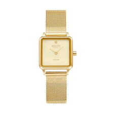 Obaku Adamas 22.5mm Steel Women’s Watch – Steel Brace
