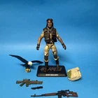 GI Joe 50th Anniversary 2015 SPIRIT IRON-KNIFE v6 with FREEDOM Figure NC Bonus