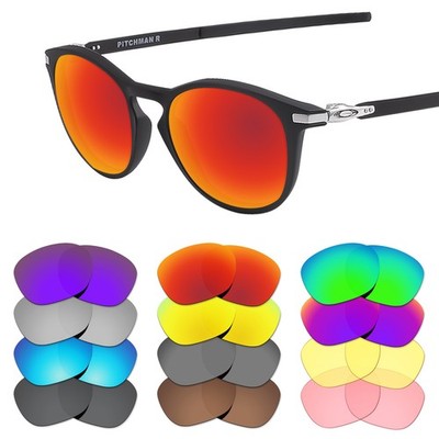 EYAR Polarized Replacement Lenses for-Oakley Pitchman R Carbon OX8149 Sunglasses