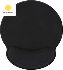 Wrist Rest Pad, Ergonomic Mouse Mat with Memory Foam, Non-Slip Rubber Mouse Wri