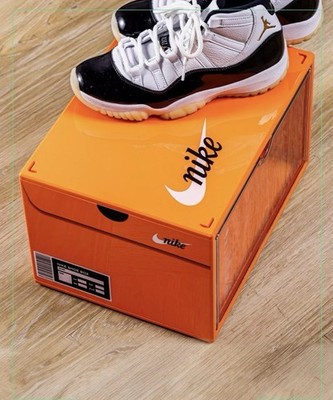 NIKE Orange Plastic Shoe Box one piece (Officially From Nike