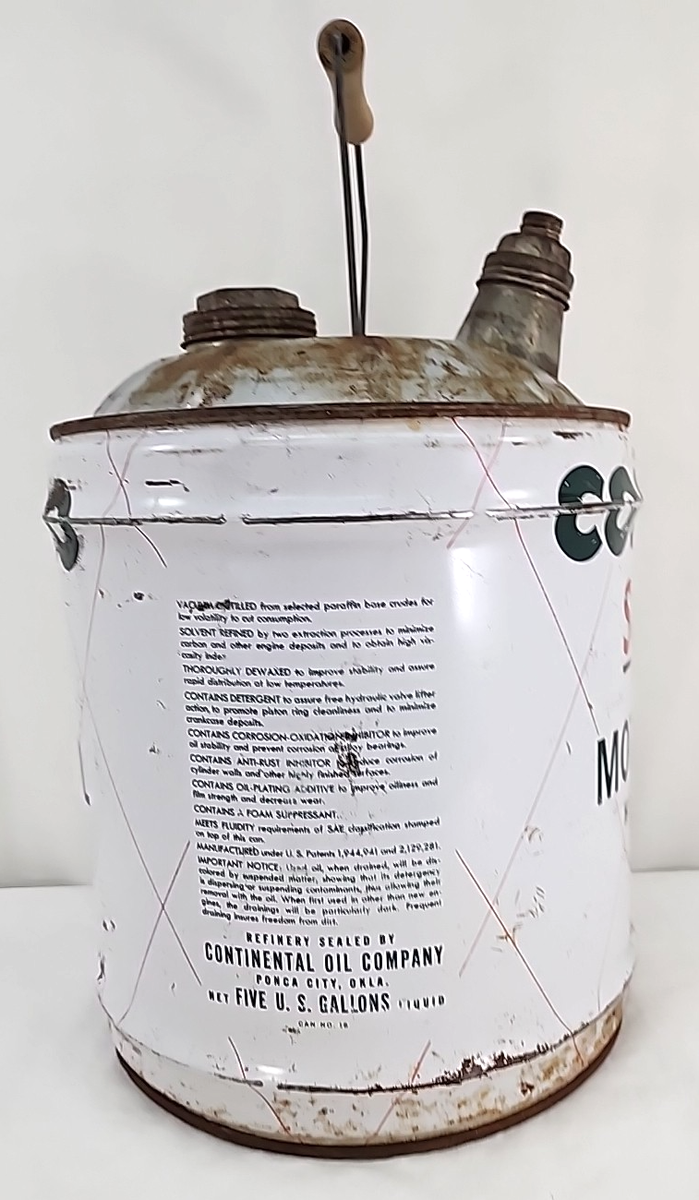 USA ヴィンテージ CONOCO オイル缶 ガロン缶1950's 60's Vintage