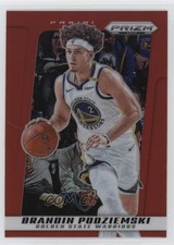 2024-25 Panini Prizm Deca Red Prizm 118/199 Brandin Podziemski #163 pe8