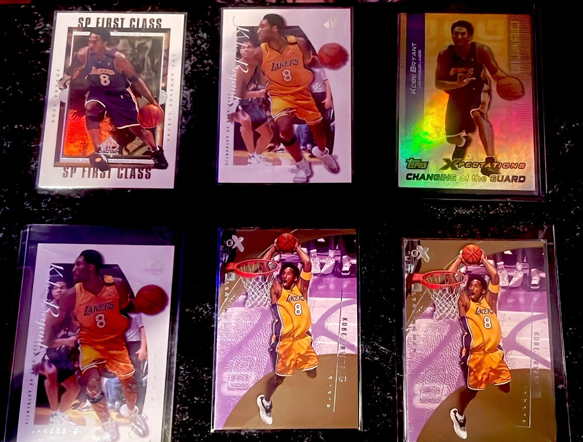 Topps 2001-02 Kobe Bryant Jason Williams Insert Card Lot 6 SP Xpectations