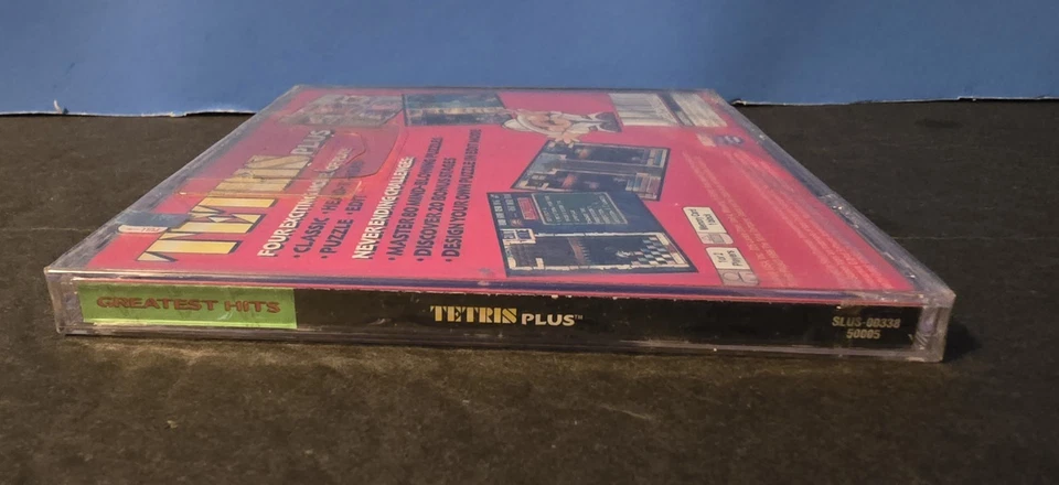 Tetris Plus - Greatest Hits PlayStation 1 PS1 SEALED Cracked Case - Image 4 of 4
