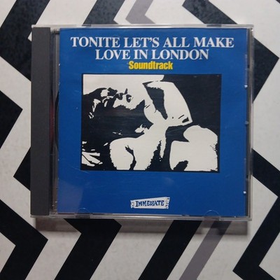 Tonite Let's All Make Love In London RARE CD PINK FLOYD SMALL FACES Eric Burdon