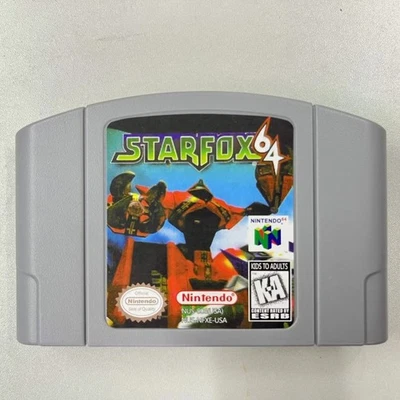 STAR FOX Video Games US Version for Nintendo 64 Console