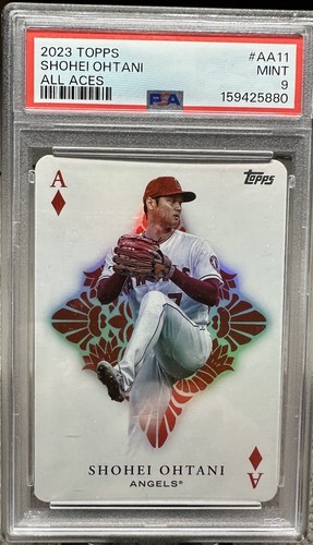 Shohei ALL ACES 2023 TOPPS ALL ACES SHOHEI OHTANI #AA-11 PSA 9